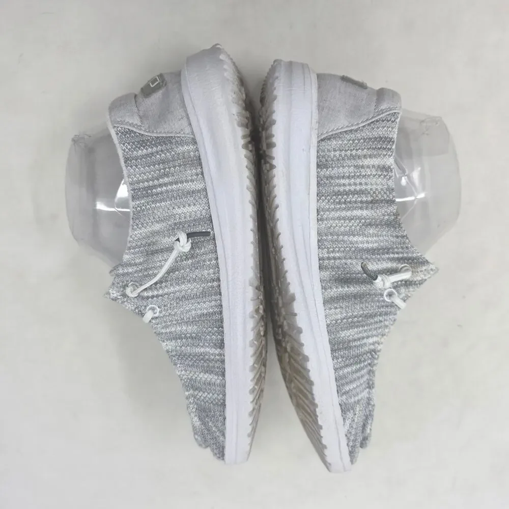 Hey Dude Wendy Sox Glacier Grey Slip On Shoes Women’s Size 6 Casual